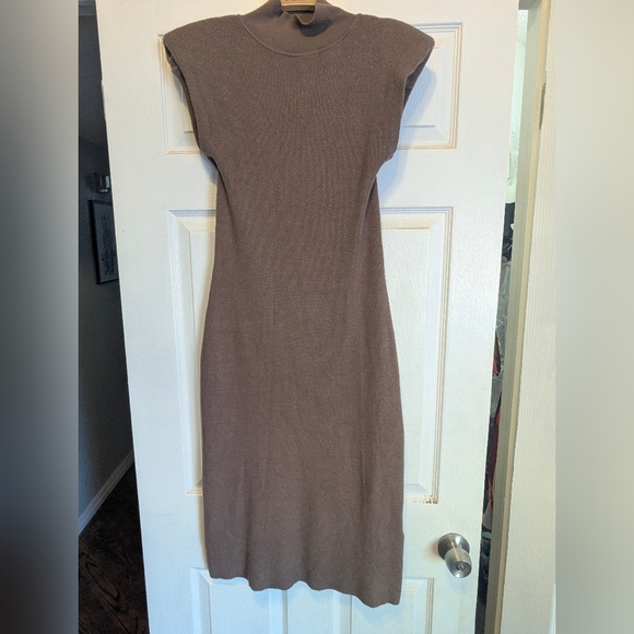 Dresses & Skirts - Women's Cap-Sleeve Sweater Dress